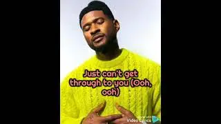Usher - Moving Mountain (Lyrics)