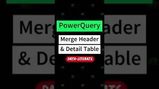 PowerQuery - Merge Table's #dataliterate