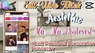 CARA EDIT VIDEO AESTETHIC ALA ALA PINTEREST - AUTO FYP✌️