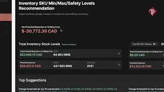 IntelligentMRO - Inventory Optimization Module, Virtual Consultant Functionality