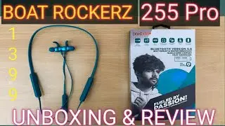 boAt Rockerz 255 Pro  unboxing & Review bengali  | Best Bluetooth Neckband under 1500 rs ?