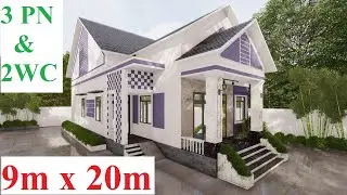 nhà cấp 4 đẹp hiện đại 2020