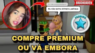 ZOANDO QUEM NÃO TEM PREMIUM EM BROOKHAVEN | VEJA A REAÇÃO DELES 🤣