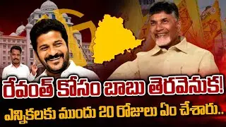 Chandrababu for Revanth reddy: రేవంత్ కోసం బాబు తెరవెనుక! ఎన్నికలకు ముందు 20 రోజులు ఏం చేశారు | PINN