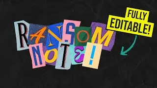 How To Easily Make Ransom Note Letter Designs