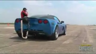 231mph TT Corvette - The Texas Mile - May 2011