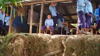 Project - Inside school room situation in Earthquake Affected Districts in Nepal