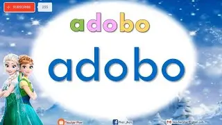 Unang Hakbang sa Pagbasa -Pantig Tagalog Words with Elsa and Ana