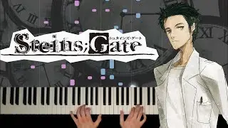 Hacking to the Gate - Steins;Gate OP | Piano Cover and Tutorial