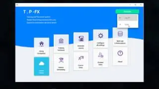 Javafx material design training and placement system