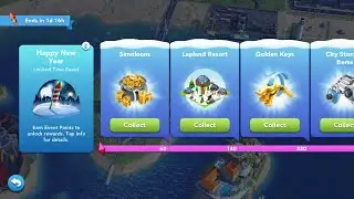 SimCity BuildIt Happy New Year 2020