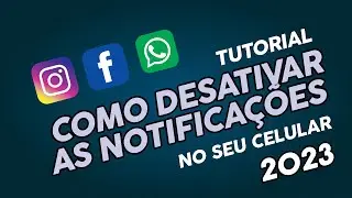 Como desativar as notificações do Facebook - Instagram - Whatsapp do seu celular Motorola G7