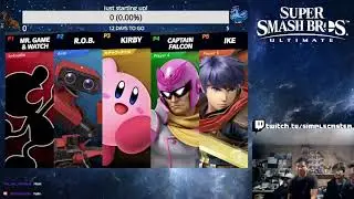 Smash Bro's \ Mario Kart Casual game night with the Backlane Boys!