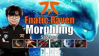 Morphling Safelane | Fnatic.Raven | NEW 7.31B MORPHLING NEW PLAYSTYLE | 7.31b Gameplay Highlights