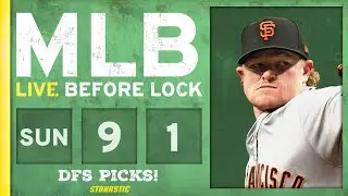 MLB DFS Picks Today 9/1/24: DraftKings, FanDuel & PrizePicks Baseball Lineups | Live Before Lock