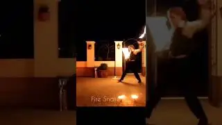 Fire Snake Poi - Sacred Flow Art