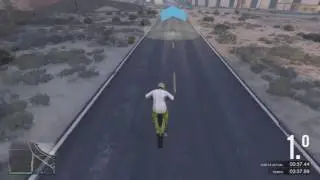 MINIJUEGO!!!Carrera De Motos GTA V Online CUNNING STUNTS