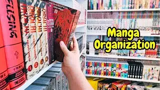 Organizing My Manga Collection 📚