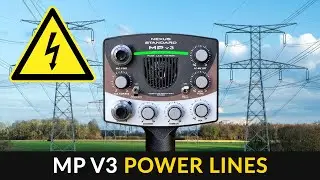 Power Lines Interference Test with Nexus Standard MP V3 VLF Induction balance metal detector.