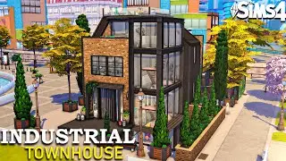 INDUSTRIAL Modern TownHouse ☘️ | Boyfriend Studio | STOP MOTION build | No CC | THE SIMS 4