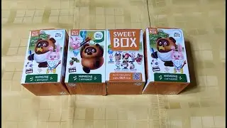 Открываем Свит Боксы Винни Пух №2. Opening Sweet Boxes Winnie the Pooh №2.