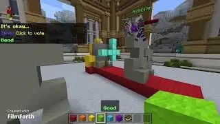 Playing Master Builders in Minecraft
