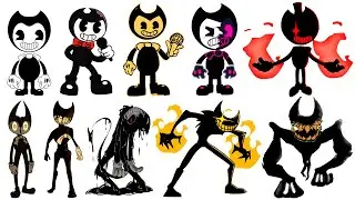 Niveles de Poder de BENDY (Friday Night Funkin, Bendy and the Ink Machine)