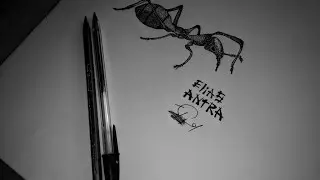 Drawing Ant - Drip Style
