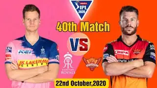 RR vs SRH Dream11 Team | 40th match ipl 2020 | rr vs srh dream11 Team Prediction | rr vs srh 2020