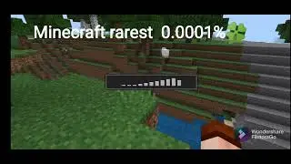 Minecraft 0.00001% moment