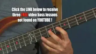 free  bass guitar lesson wipeout the surfaris