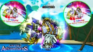 [NEW CODE]🌙NEW CELESTIAL TRAIT SECRET DIO OVER HEAVEN SHOWCASE OP META! ANIME ADVENTURES TD ROBLOX