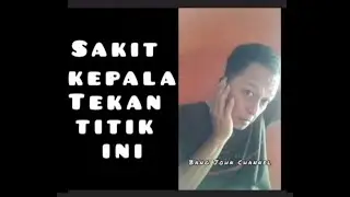 Sakit Kepala tekan titik ini