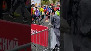 Игорь на Московском марафоне #марафон #московскиймарафон #бег #running #moscow