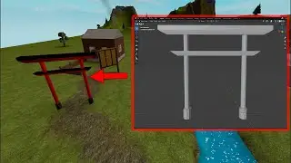 Как импортировать модель из Blender в Roblox Studio вместе с текстурами