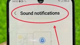 Sound notification settings in Accessibility on Samsung Phones