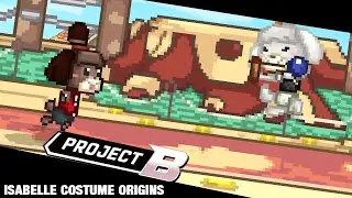 SSF2 Project B- ALL ISABELLE COSTUME REFERENCES