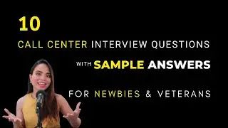 Call Center Interview Questions and Answers for Beginners