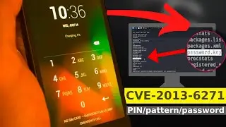 How Hackers Unlock Your Phone (YOUR PHONE IS AT RISK 🔒) | CTF Android CVE 2013‑6271