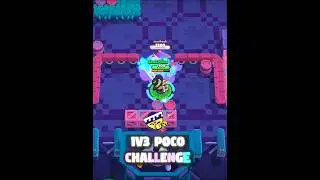 Skibidi Poco 1v3 Challenge In Duels 🗿🔥 #BrawlStars #Duels