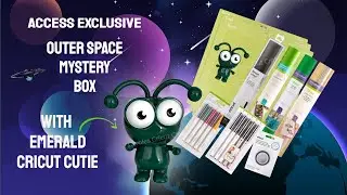 CRICUT OUTER SPACE MYSTERY BOX with CRICUT CUTIE