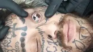 EYEBALL TATTOO BY FREAK UREA