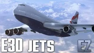 Realistic Flying Jets - After Effects & Element 3D