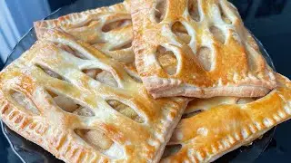 Слоеные пирожки с начинкой | Ленивый вариант выпечки