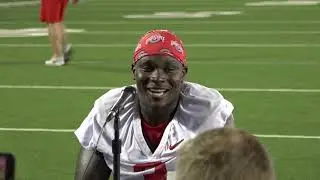 Teradja Mitchell: Ohio State linebacker breaks down training camp progress