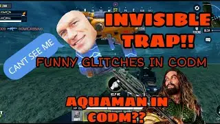 CODM ERROR.EXE | FUNNY GLITCHES AND FAILS😂😂 Invisible trap😁| Aquaman gameplay🙄 |Network lag😭