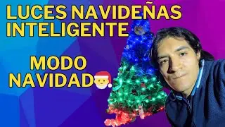 LUCES NAVIDEÑAS SMART//COMO FUNCIONA❓ QUE ÉS❓#technology #navidad2024 #2025 #newyear