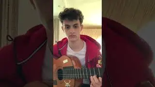 ابني و تلميذي آدم ، عزف القيثارة Buleria ... guitare