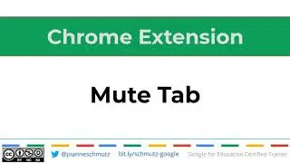Chrome Extension   Mute Tab