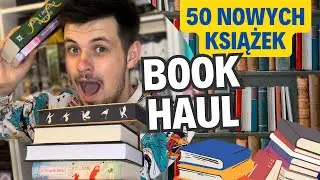 50 NOWYCH KSIĄŻEK! | BOOKHAUL 📚🤑